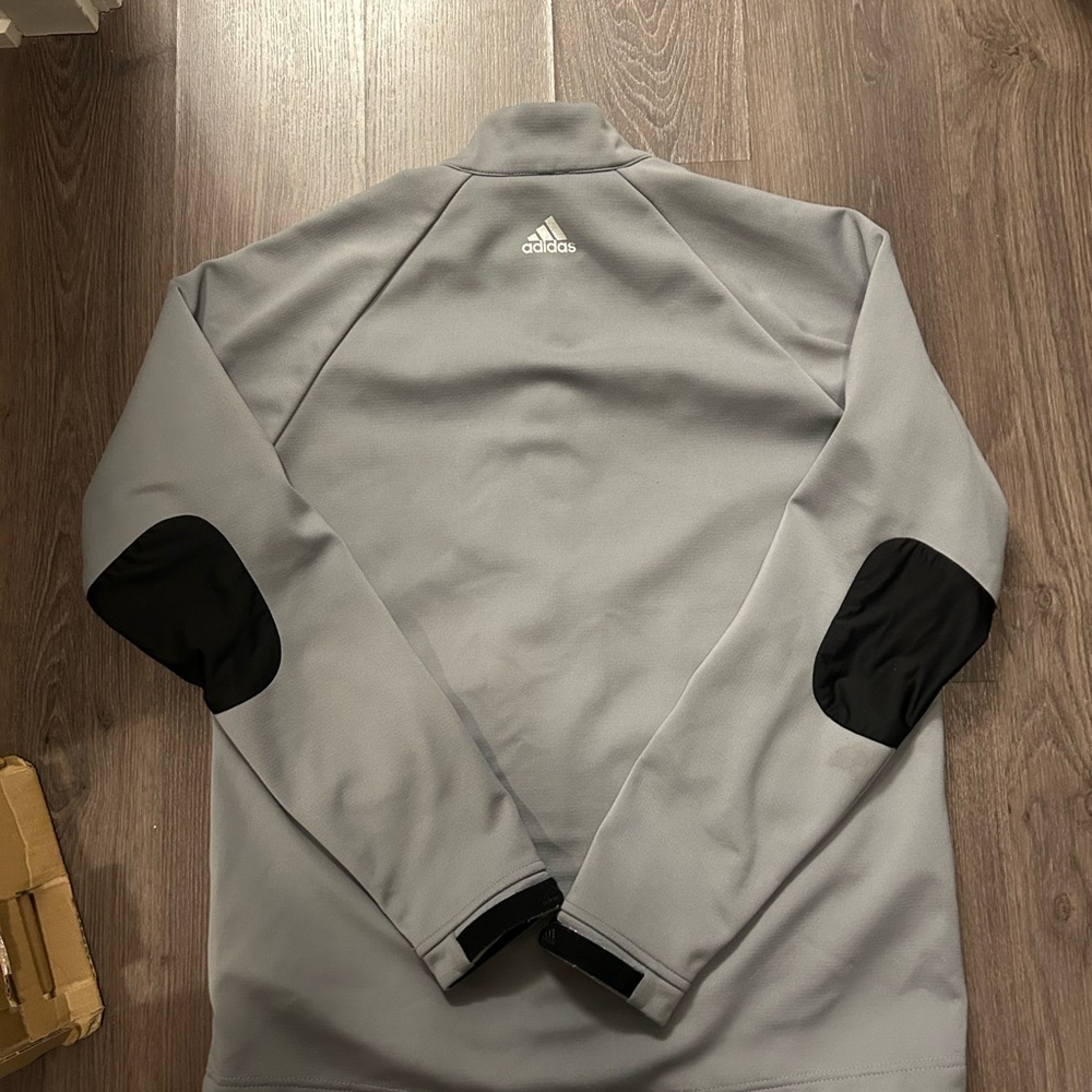 Adidas Mens Light Grey Jacket (Clima Cool) - Picture 6 of 6